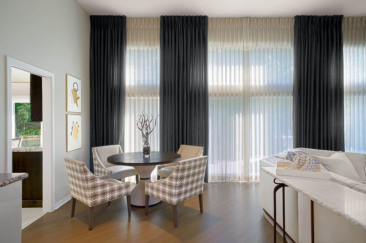 Residential Dining Room and Great Room, Highland Park, IL Stephanie